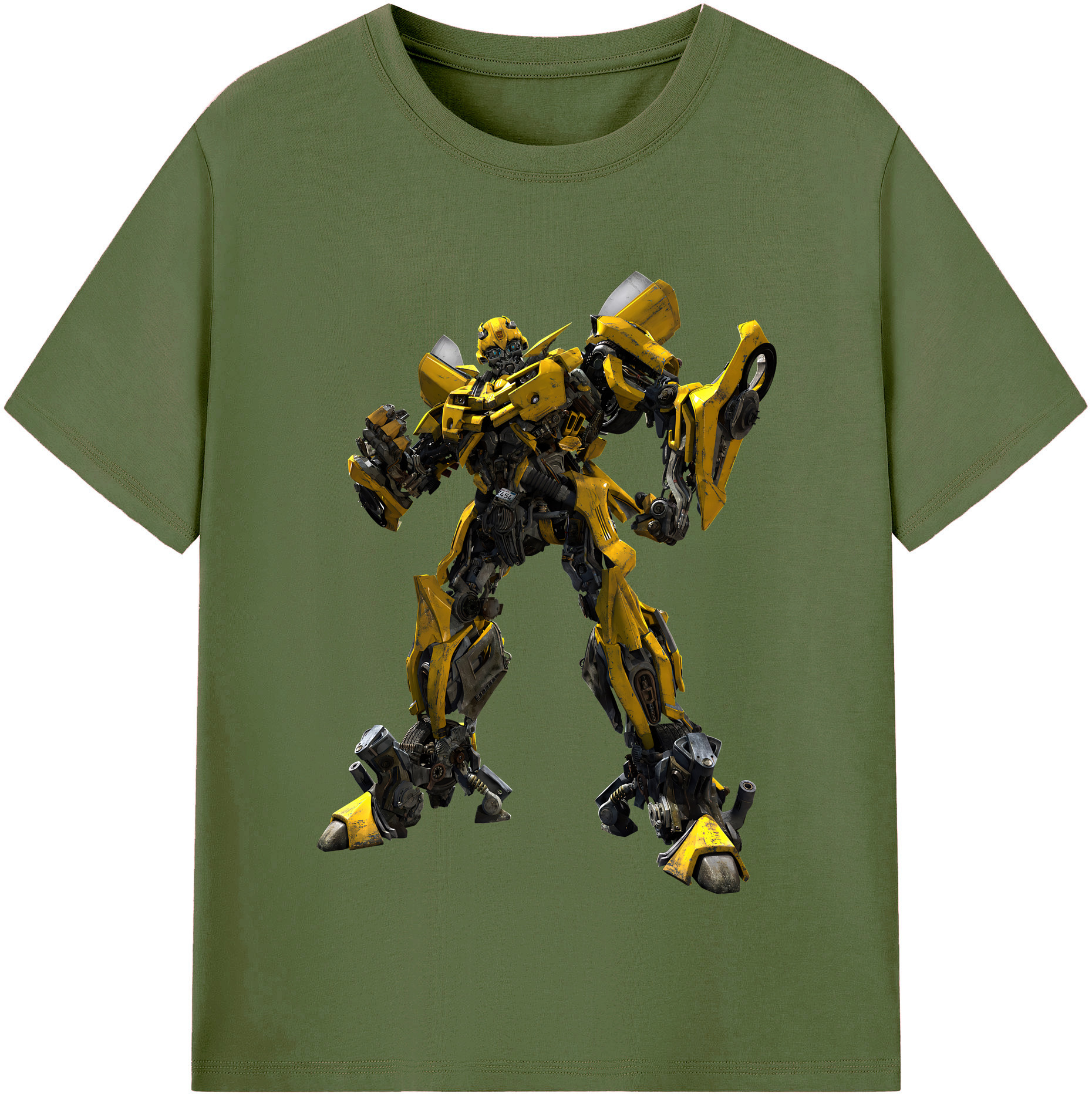 （画像用） Transformers トランスフォーマー 綿100％半袖Tシャツ（フロントプリント）